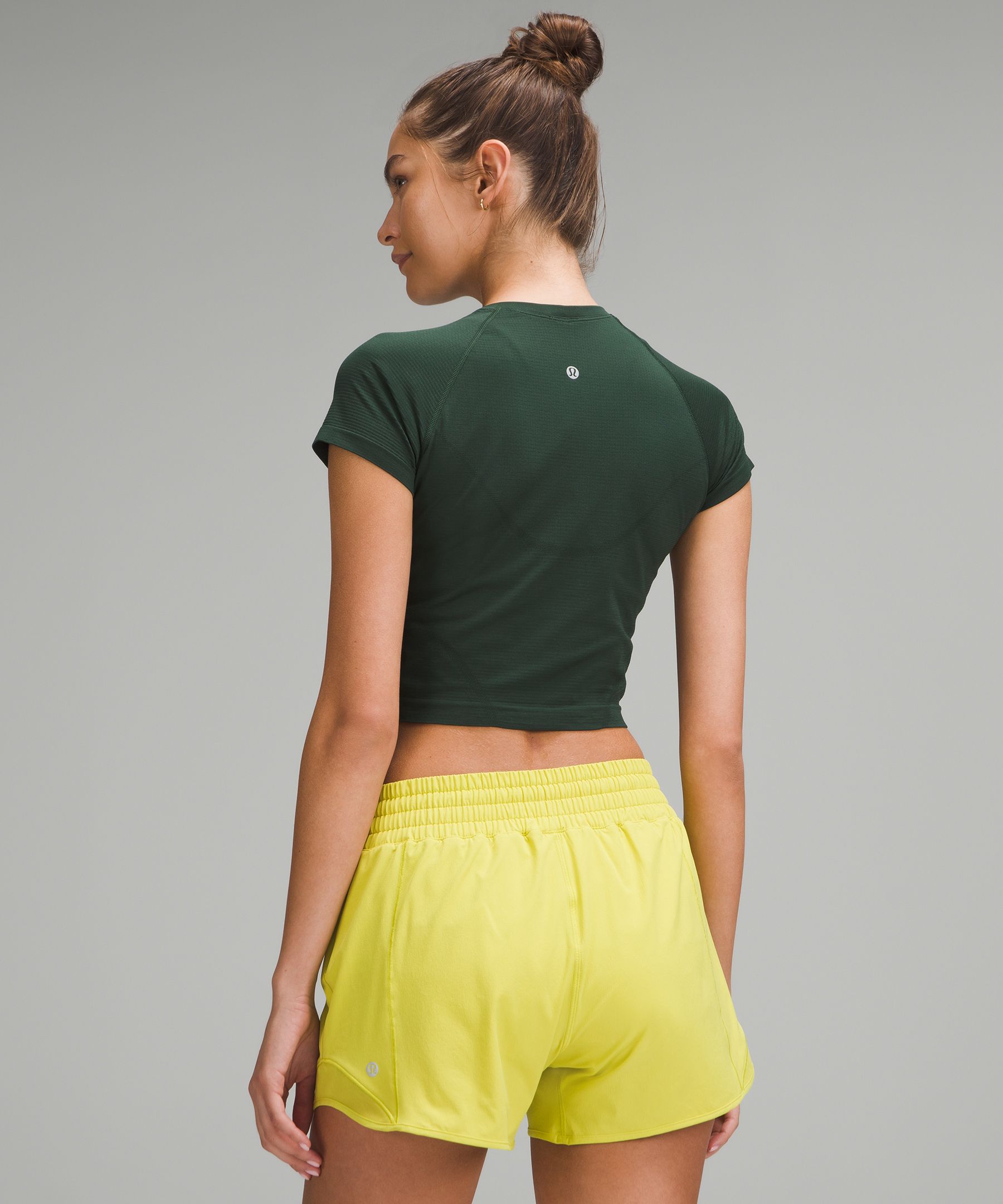 Swiftly Tech Cropped Short-Sleeve Shirt 2.0