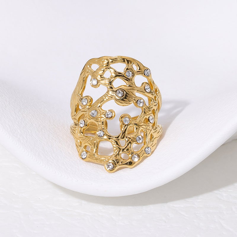 Open Ring Mesh Stainless Steel Electroplating Rings