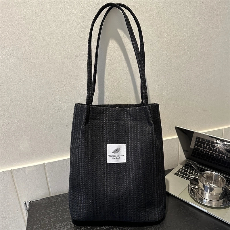 Women's All Seasons Canvas Elegant Streetwear Shoulder Bag Canvas Bag Handbag