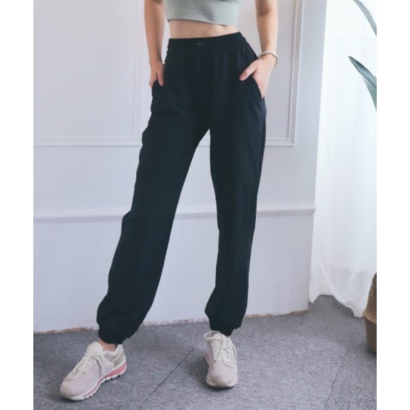 Women's Yoga Training Pants With Drawstrings