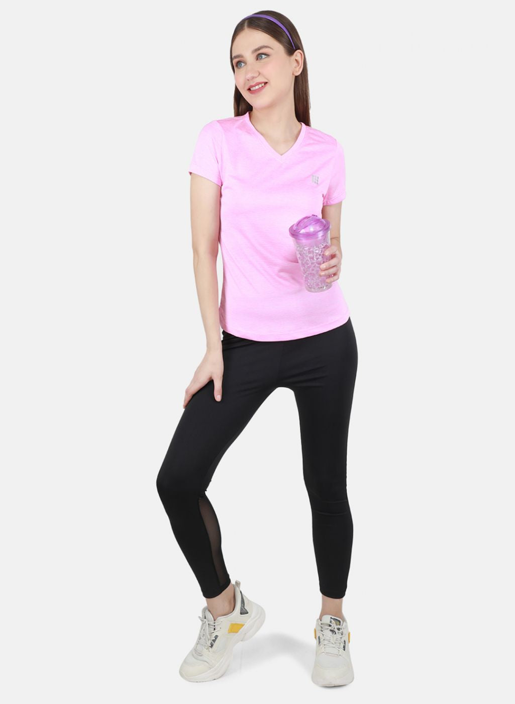 Women Pink Solid Top