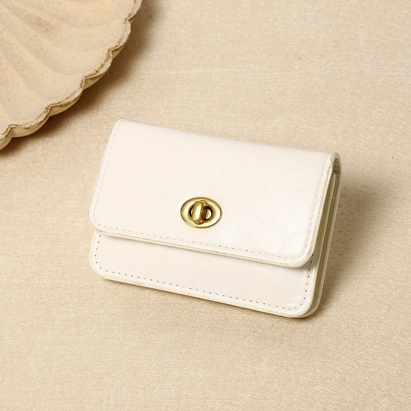 Wallet Korean Style New Women's Coin Purse Solid Color Simple Card Bag Multifunctional Large Capacity Women's Wallet