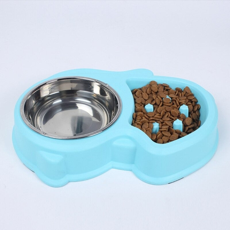 Cats Slow Feeding Bowl