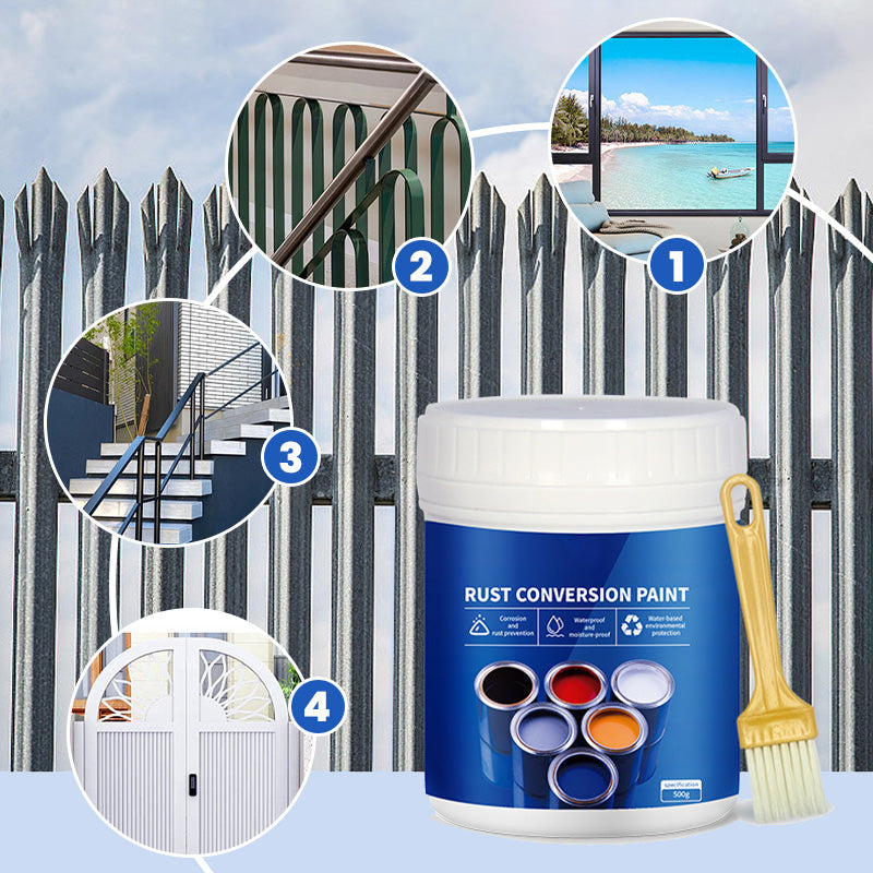 🔥HOT SALE 50%OFF🔥Weatherproof Rust Converter Paint for Metal