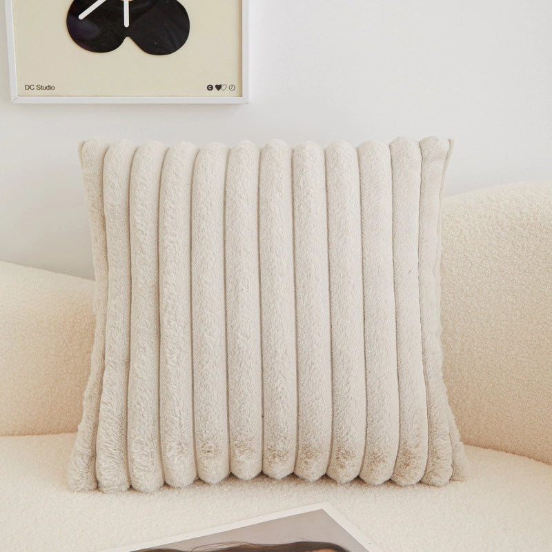 Casual Elegant Minimalist Solid Color PP Cotton Plush Throw Pillow