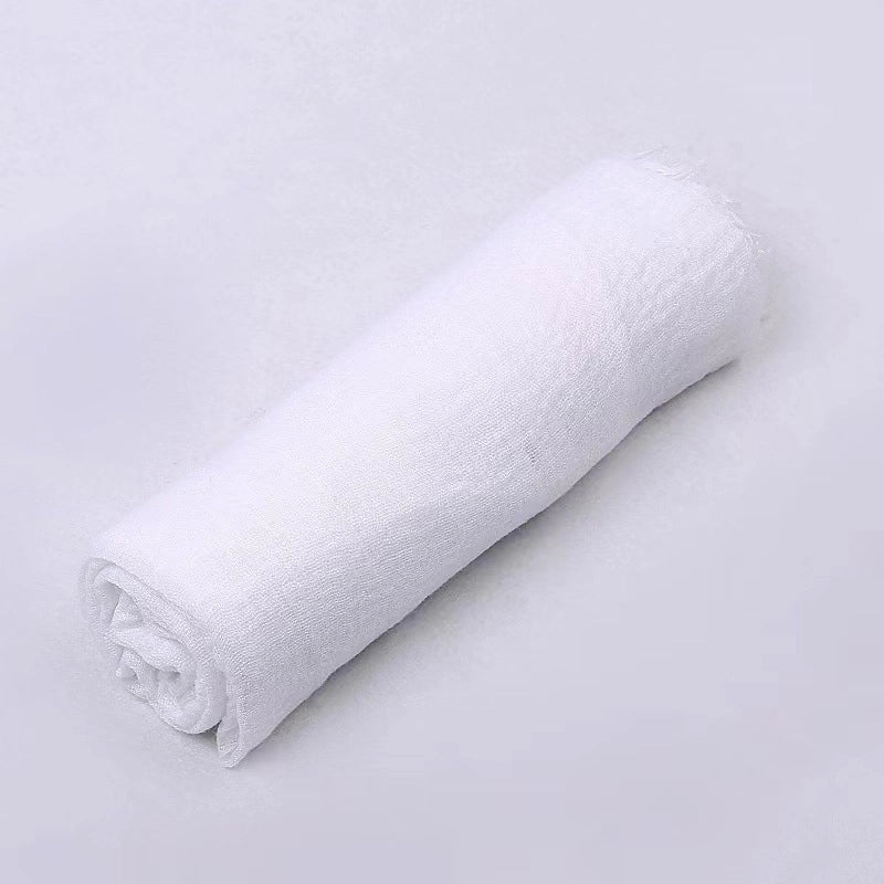 Women's Minimalist Solid Color Satin Printing Shawls