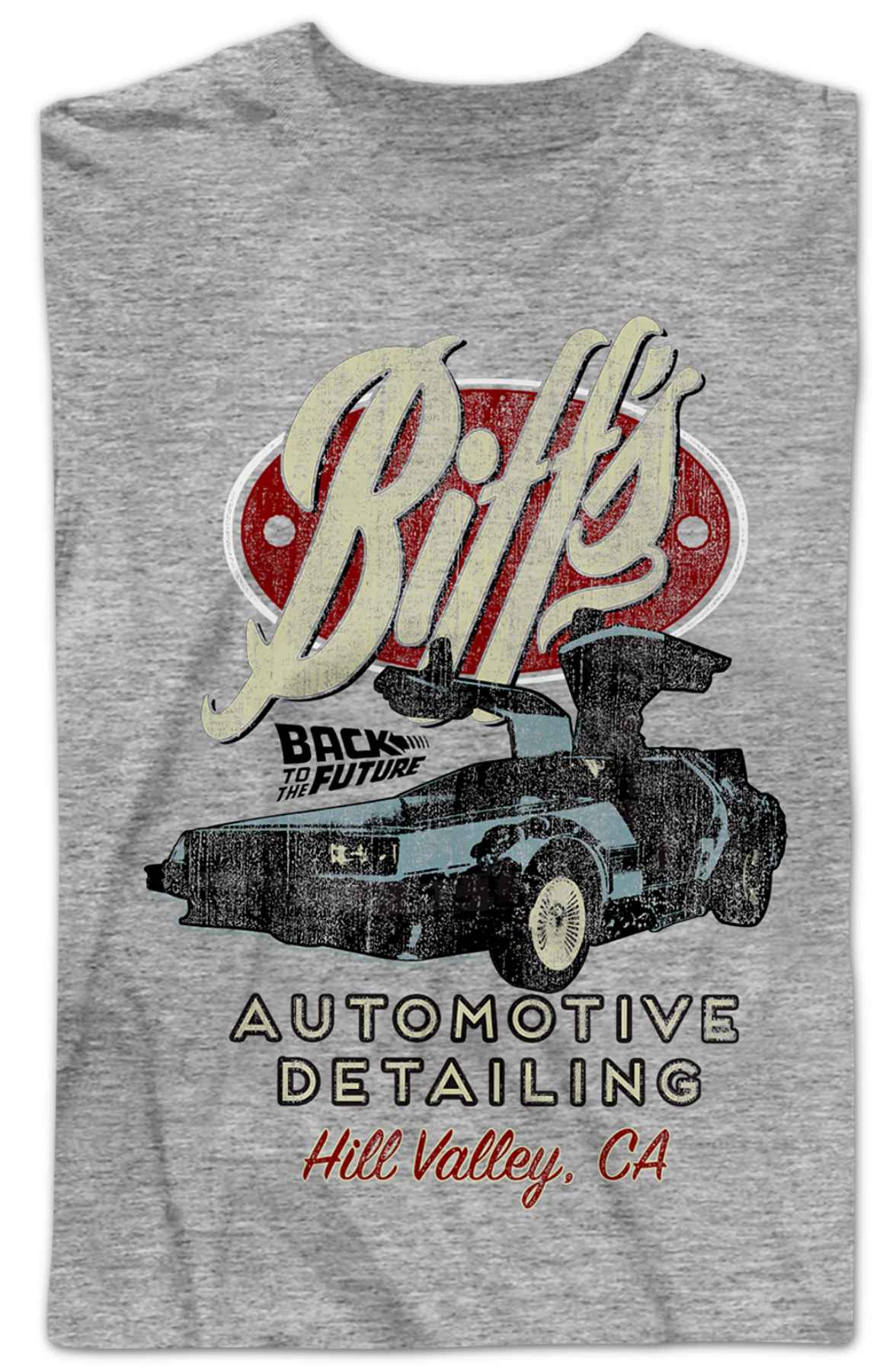 Biff's Automotive Detailing Back To The Future Long Sleeve Shirt