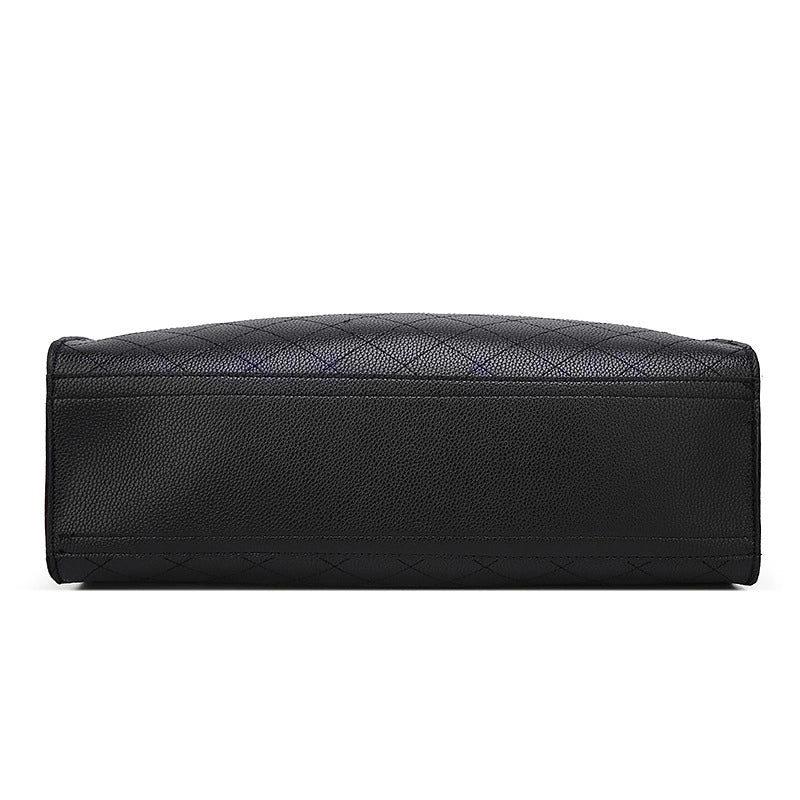 Women's Pu Leather Solid Color Streetwear Square Zipper Bag Sets
