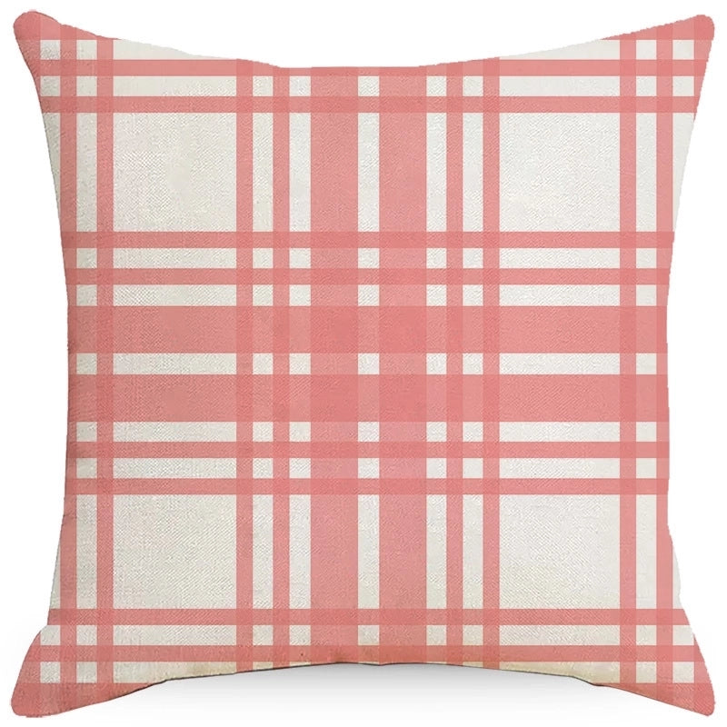 Pastoral Plant Flower Linen Pillow Cases