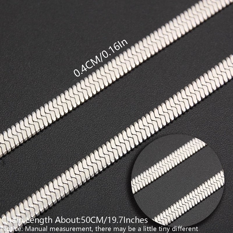 Minimalist Solid Color 304 Stainless Steel White Gold Plated Gold Plated Chain Necklace