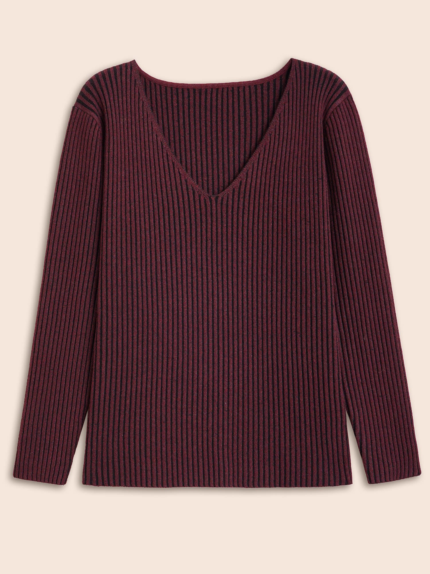 Supersoft Essentials Texture V Neck Pullover