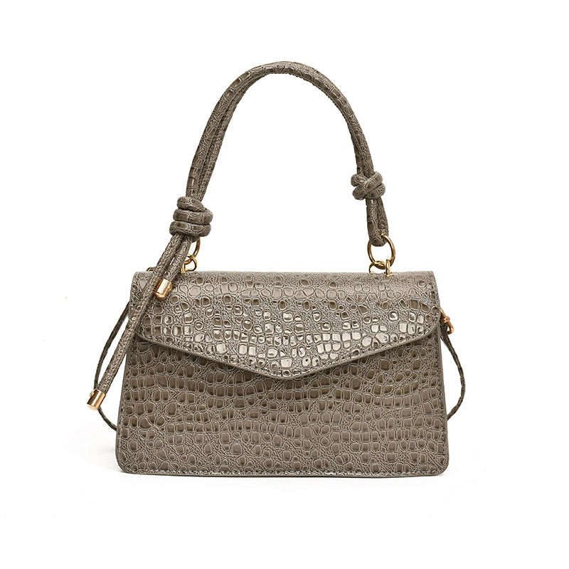 Women's Pu Leather Solid Color Elegant Streetwear Square Magnetic Buckle Crossbody Bag