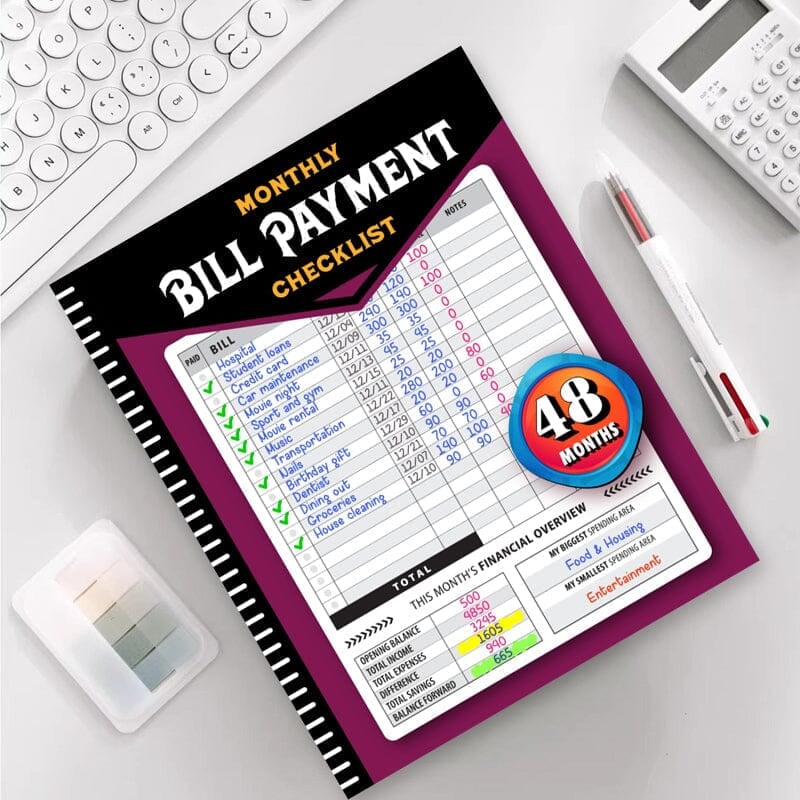 🔥Bill Payment Management Book🎉