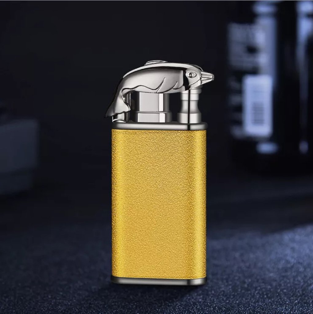🔥  49% OFF🔥Double fire switch direct punch metal lighter