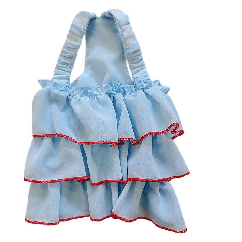 Summer Thin Pet Princess Dress Suitable For Small Puppies Cats Teddy Bichon Pomeranian Dog Summer Clothes