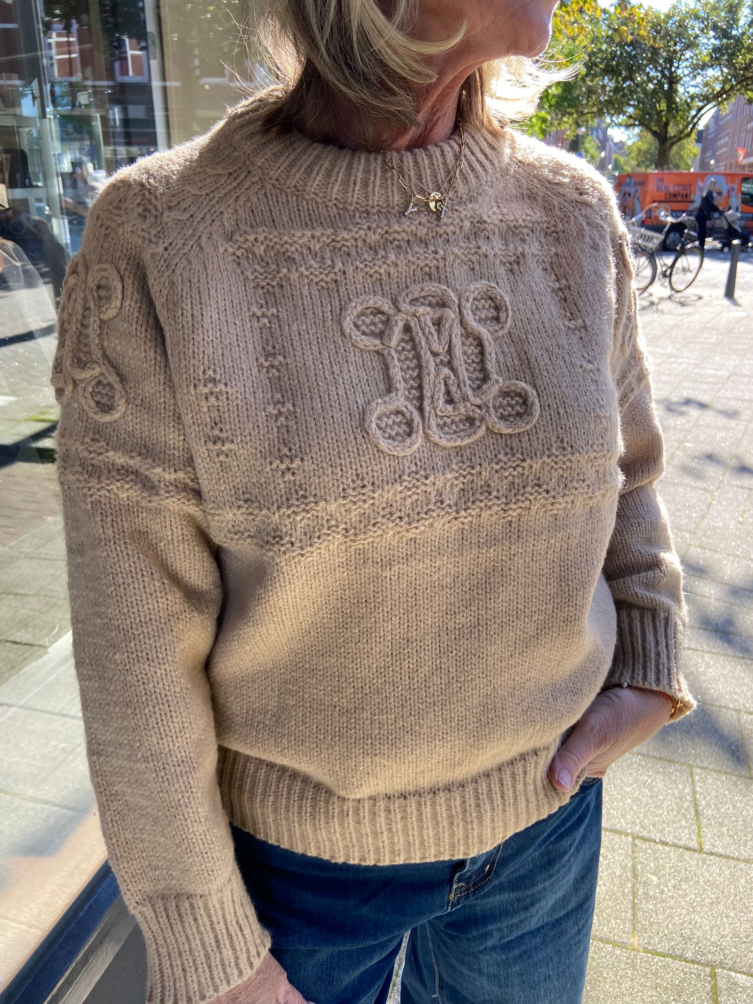 Romee Inspired Sweater Camel