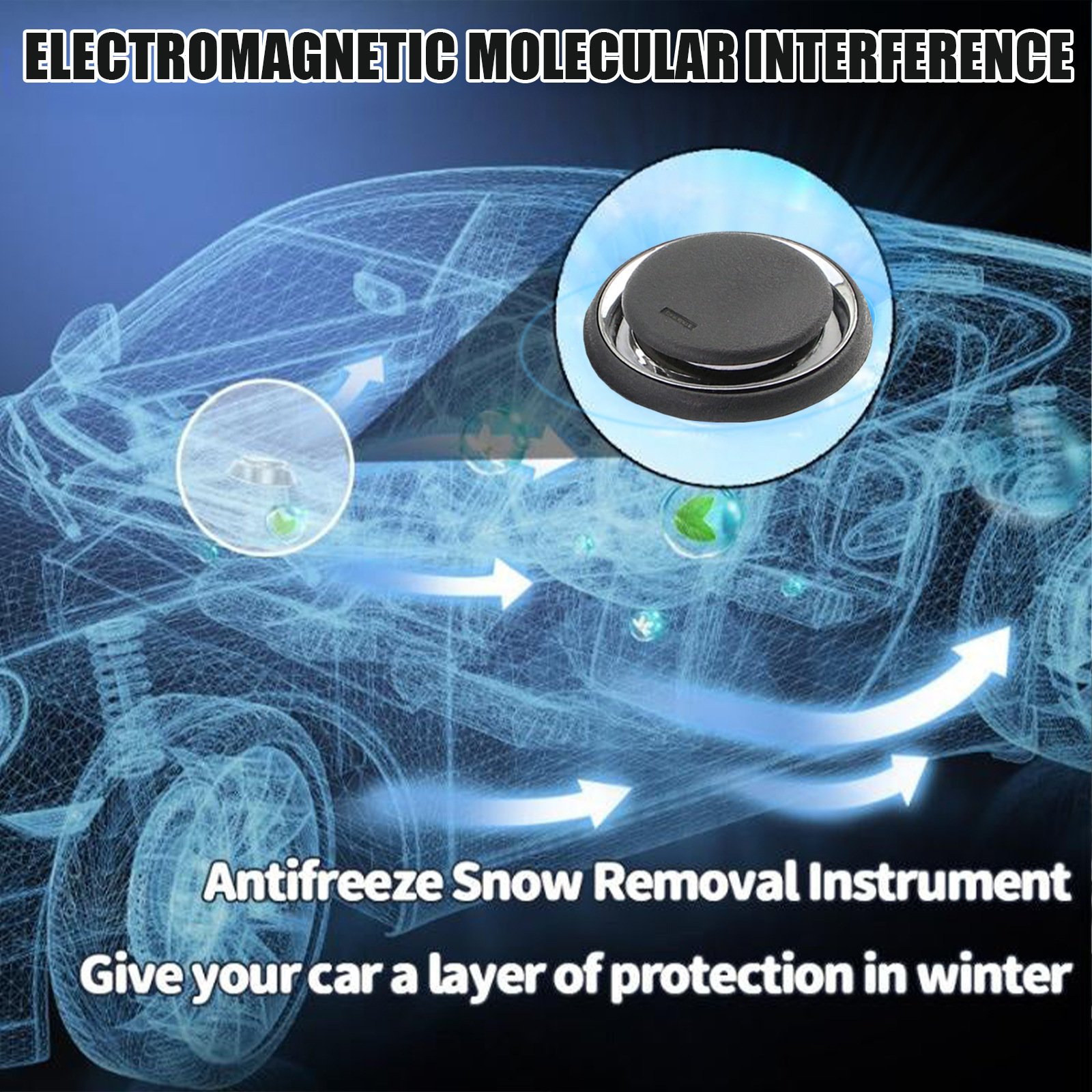 ❄Winter Promotion - 49% off❄ Anti-freeze Electromagnetic Car Snow Removal Device