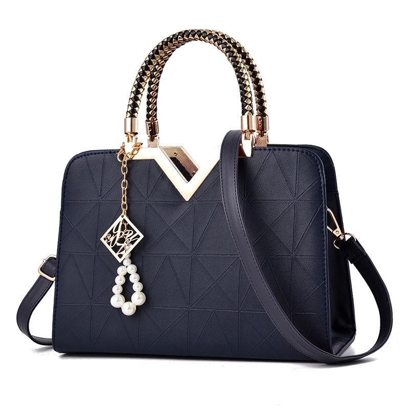 Women's Large All Seasons Pu Leather Vintage Style Handbag