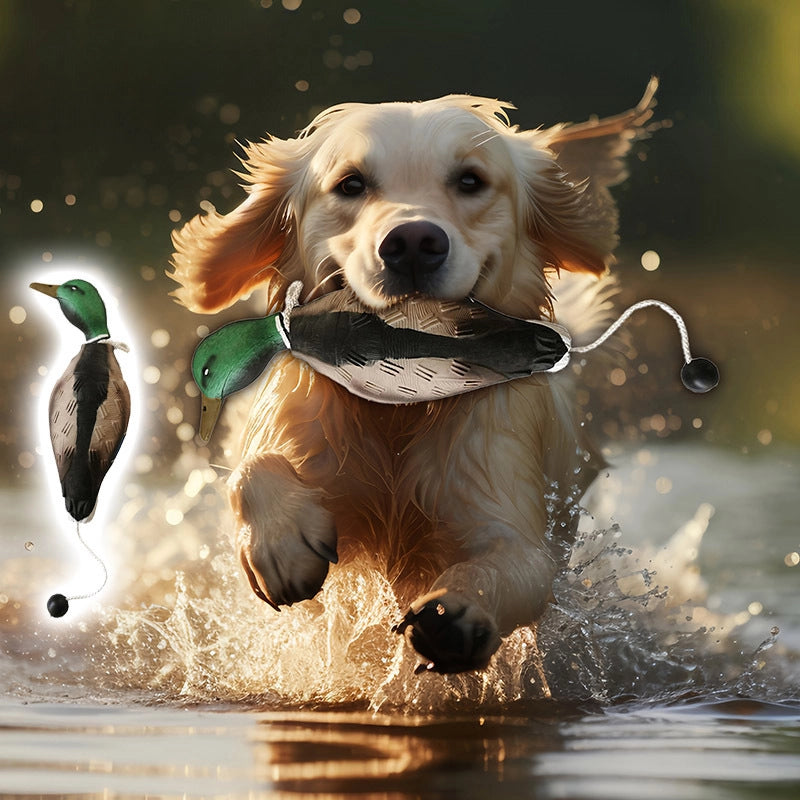 PU Foam Pet Dog Training Toy Simulation Duck Fake Duck Training Bite Resistance