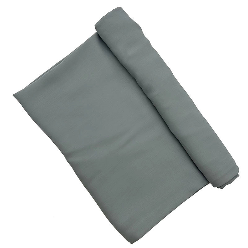 High Quality Satin Chiffon Drape Long Scarf Ladies Pleated Scarf
