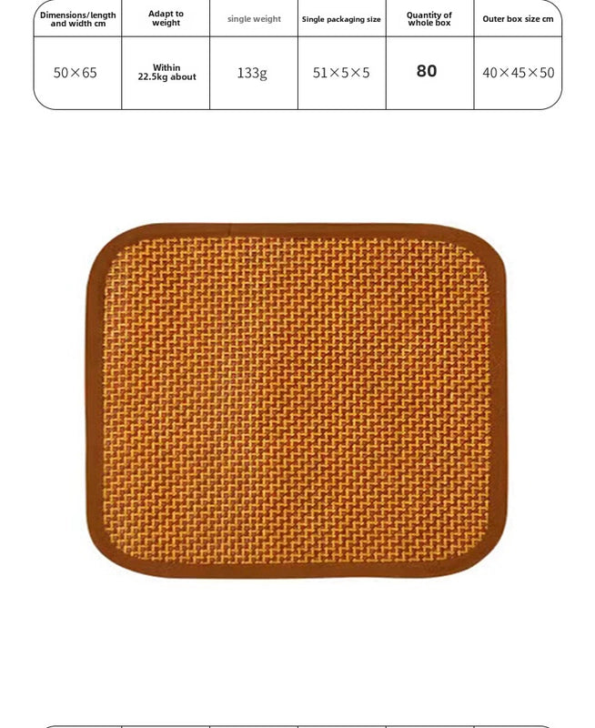 Pet Ice Mat Summer Summer Summer Mat Dog Mat Washable Rattan Mat Clear Summer Mat