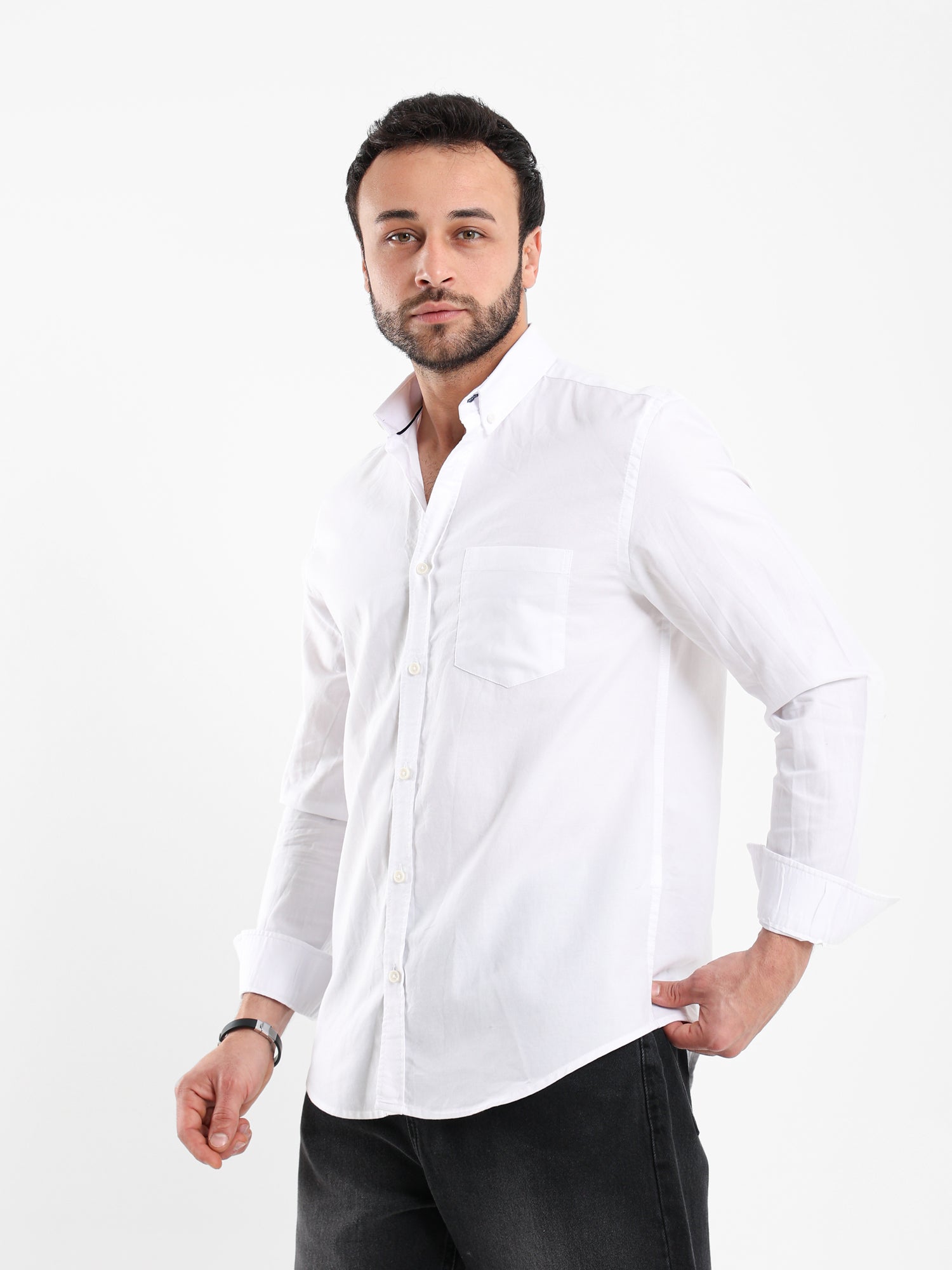 Oxford Shirt Regular Fit with Chest Pocket