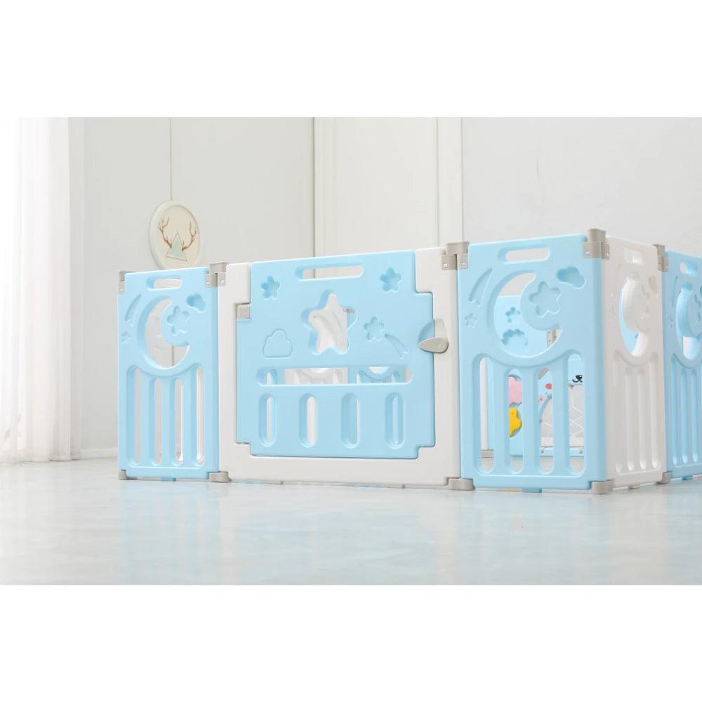 Moon & Star design Playpen 16+2