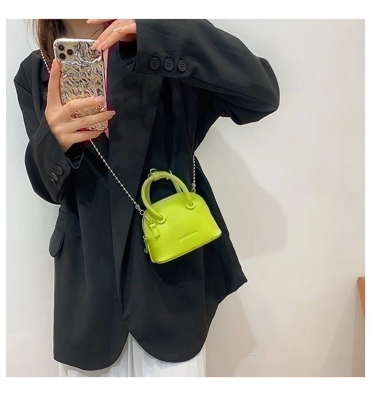 Women's All Seasons Pu Leather Fashion Shoulder Bag Handbag Dome Bag