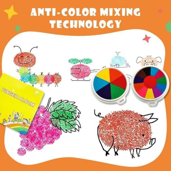 (🌷MOTHER'S DAY SALE - 48% OFF)Funny Finger Painting Kit