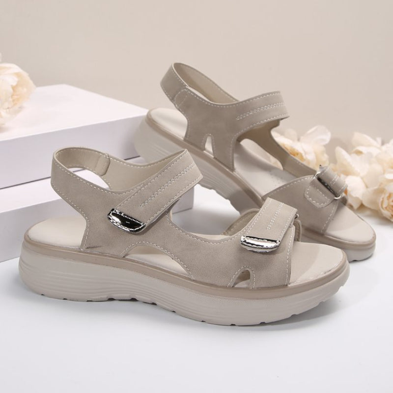 💥Hot Sales-59% OFF🔥Women’s Wedge Sandals with Hook & Loop Straps