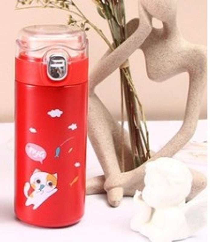 Casual Vacation Solid Color Stainless Steel Water Bottles 1 Piece