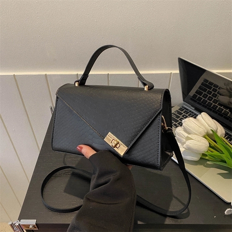 Women's Small Autumn Pu Leather Vintage Style Handbag
