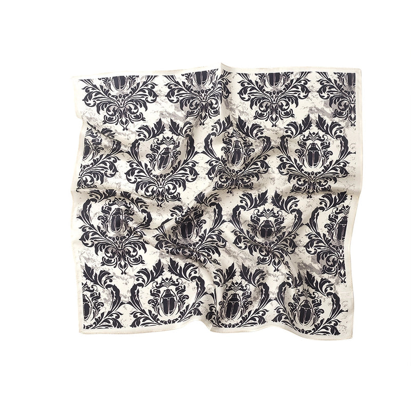 Women's Sweet Printing Silk Silk Scarves