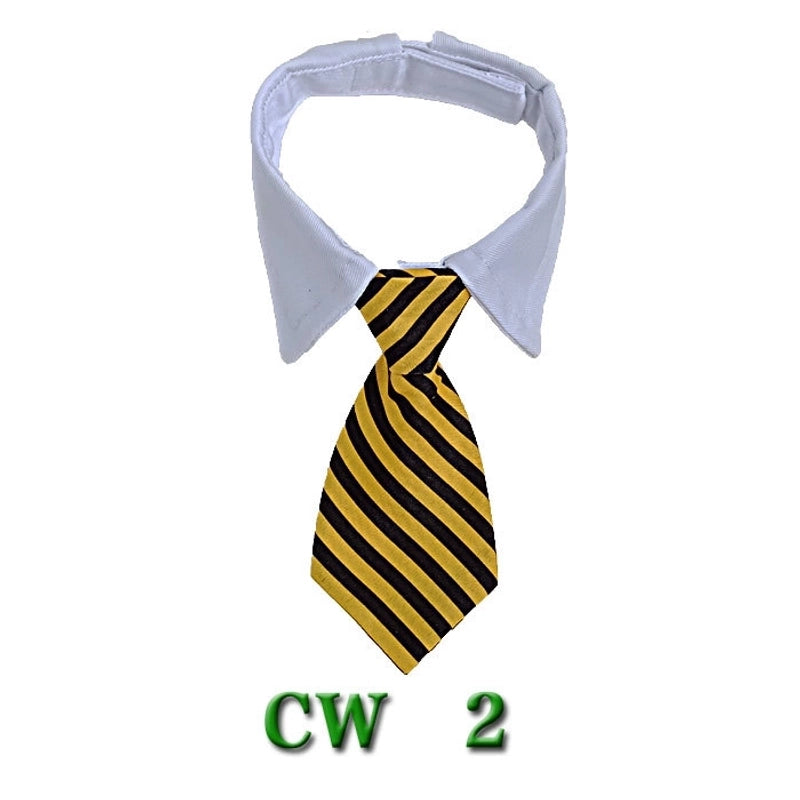 British Style Polyester Cotton Stripe Pet Accessories 1 Piece