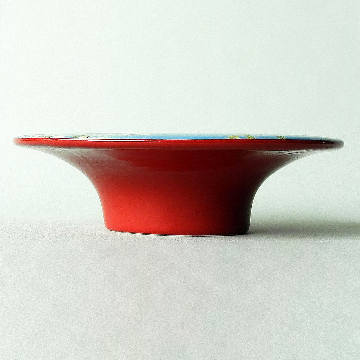 Hokusai Canary & Peony Dish T-Light
