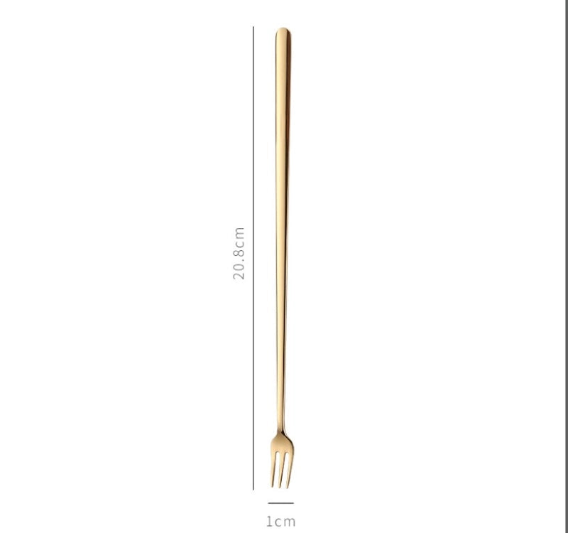 Fashion Solid Color Stainless Steel Tableware 1 Piece