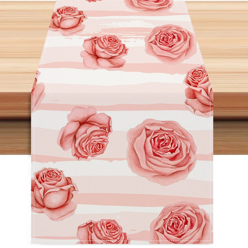 Valentine'S Day Casual Elegant Minimalist Letter Heart Shape Polyester Tablecloths