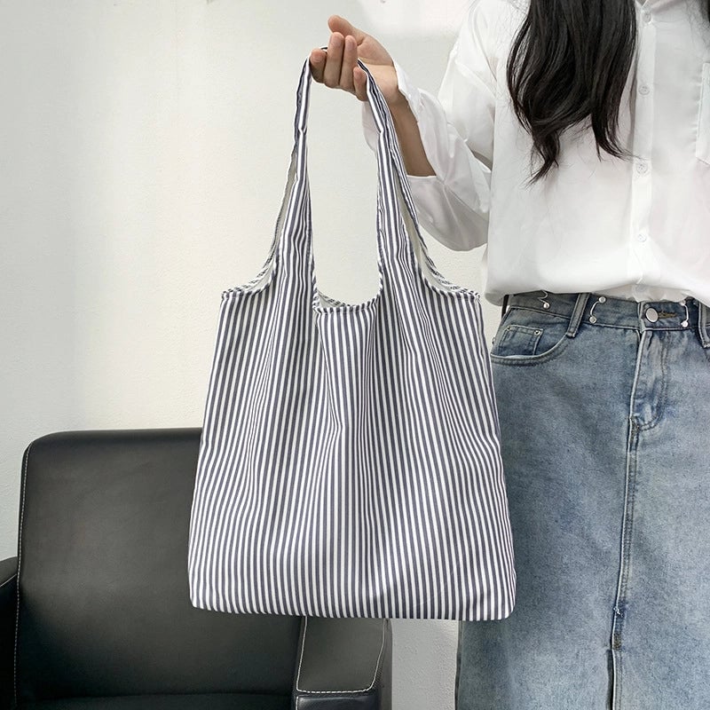 Women's Canvas Printing Classic Style Square Open Canvas Bag