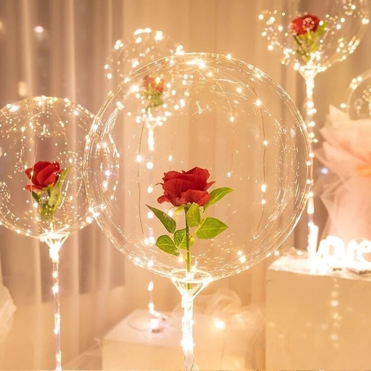 💕LED Luminous Balloon Rose Bouquet- Buy 5 Free Shipping