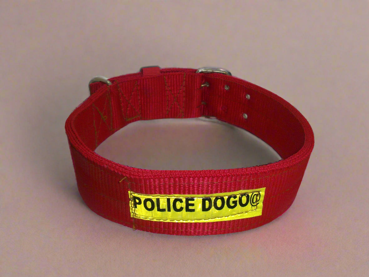 Police dog collar