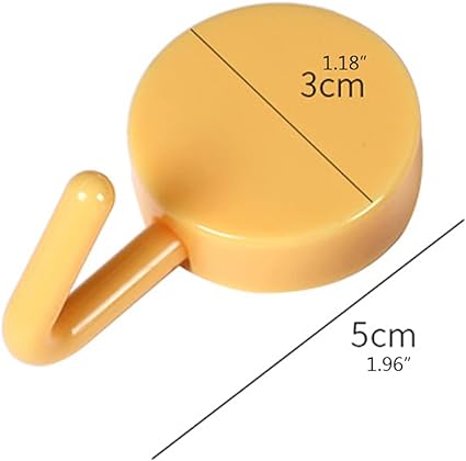 Wall Hook Small . Wall-Mounted Hanging Hook 10 Pieces