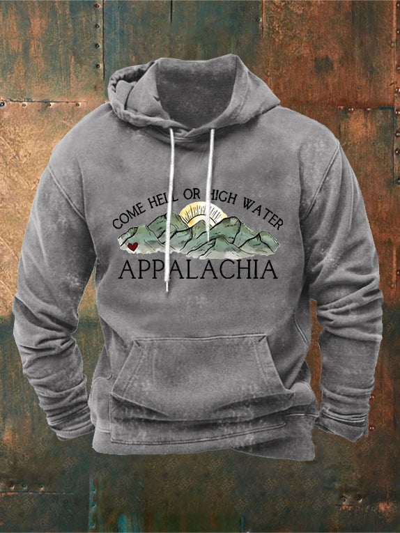 Men's Appalachia Strong Print Hoodie