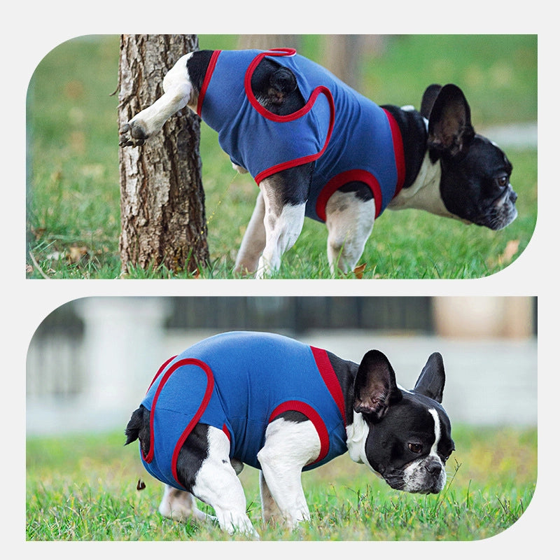 Pet Rehabilitation Clothes Dog Post-surgery Clothes Recovery Back Sterilization Clothes Pet Clothing