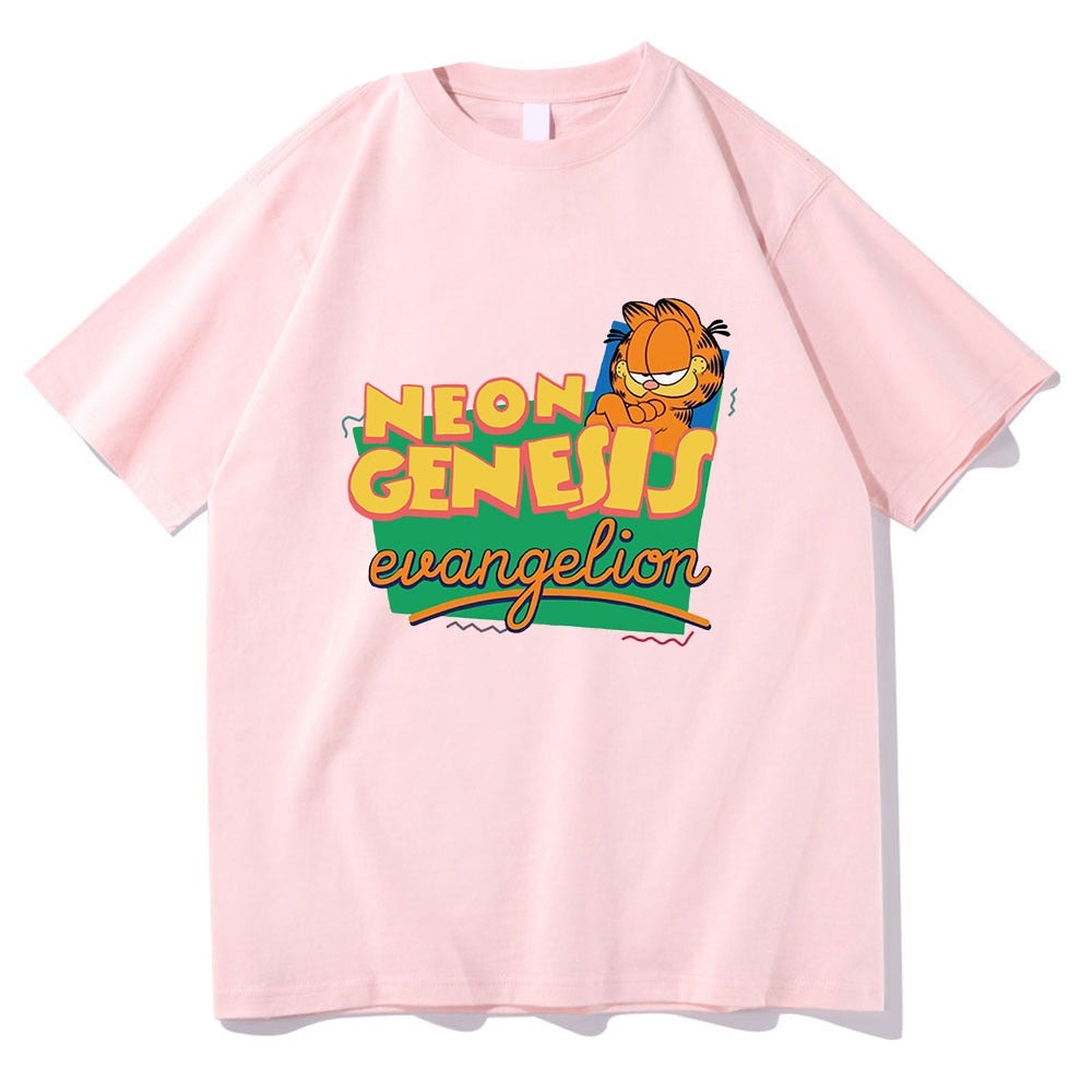 Neon Genesis Evangelion Garfield Tee