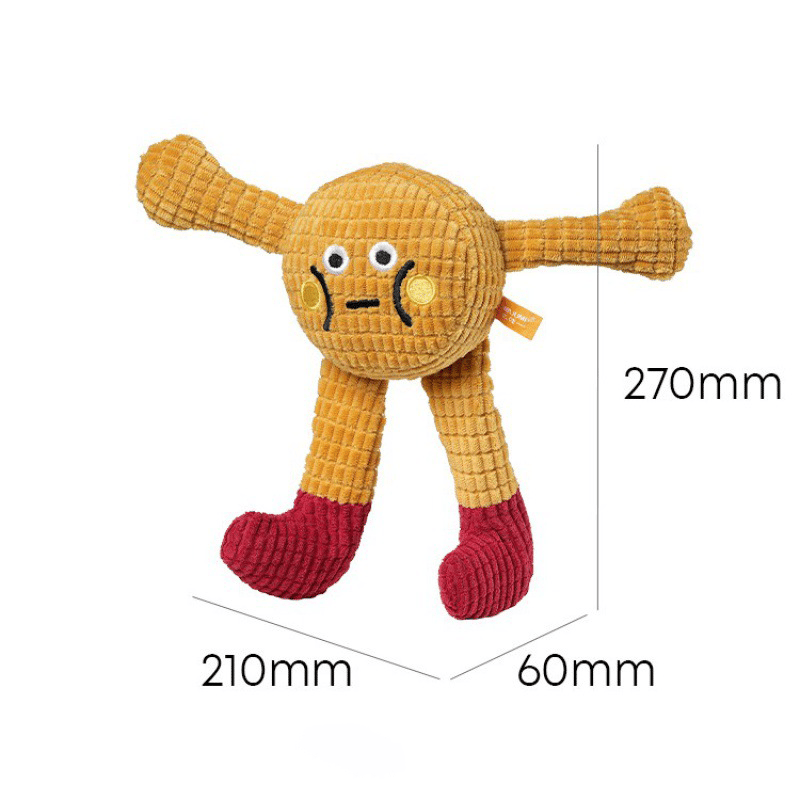 ✨Hot Sale🎁 Interactive Plush Cat Squeaky Toy