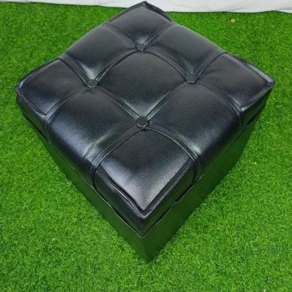 Square Shape PU Leather Rest Stool 13