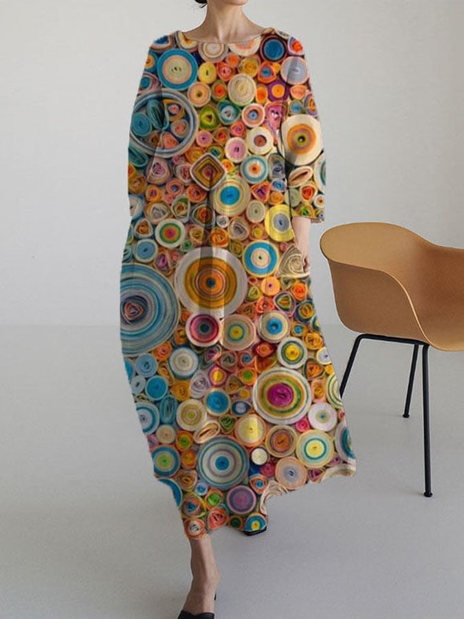 Women's Floral Casual Printed Dress