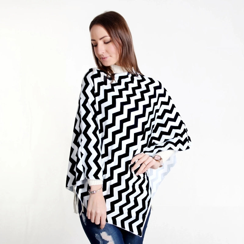 Shame Stripe Lactation Shawl Scarf Baby Cover Car Towel Nursing Scarf Anti-Light