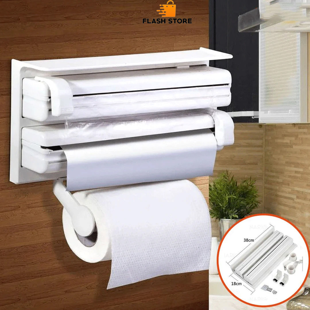 3 In 1 Kitchen Triple Paper Dispenser