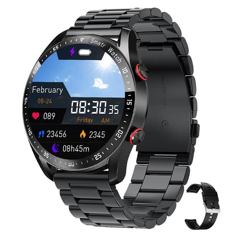 Montre intelligente multifonctionnelle Bluetooth Talk pour hommes/femmes